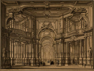 Stage design for Mariage de Figaro