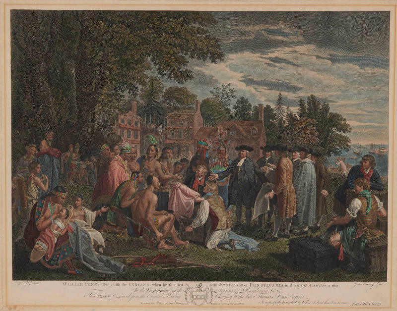 William Penn's Treaty with the Indians, when he Founded the Province of Pennsylvania in North America, 1681