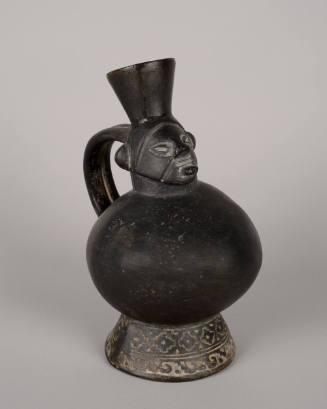 Effigy Vessel with Handle