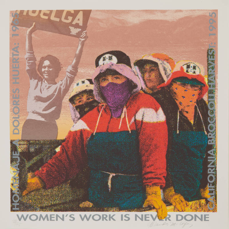 Women's Work is Never Done, from 10 x 10 Ten Women 10 Prints