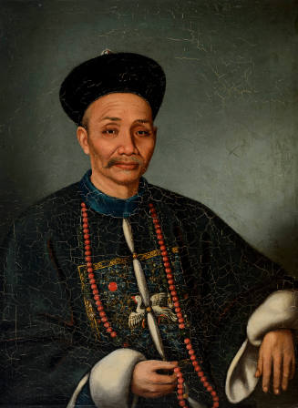 Portrait of a Chinese Merchant "Iwo Hing Qua" (Hong Kong)