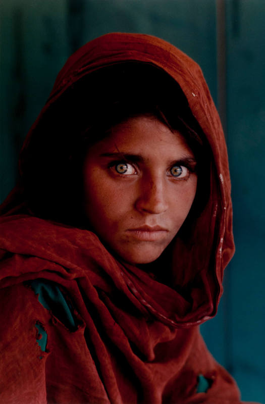 Afghan Refugee Girl with Haunted Eyes, Peshawar, Pakistan