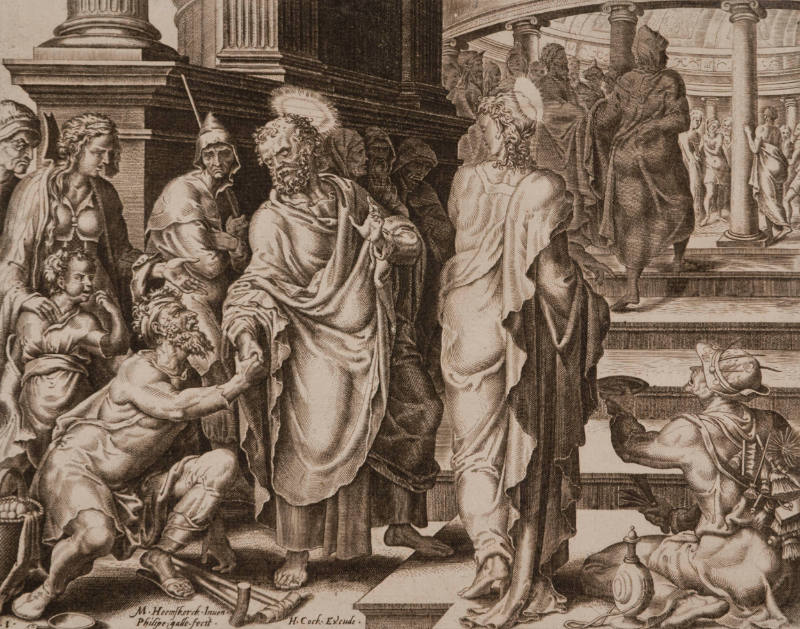 St. Peter Healing the Lame Man at the Gate of the Temple