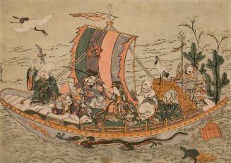 Treasure Ship with the Seven Gods of Good Fortune