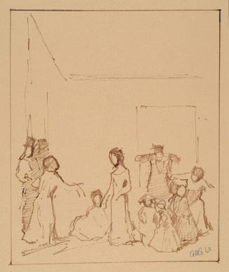 Study for "The Wedding Preparation"