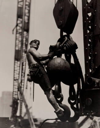 Man on a Hoist