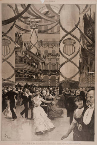 The Inauguration Ball in the Pension Building, Washington, D. C.