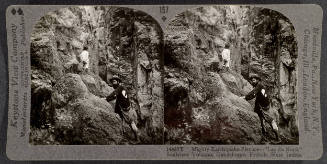 157 - Mighty Earthquake Fissure - "Lac du Nord" - Soufriere Volcano, Guadeloupe, French West Indies