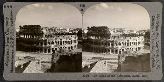 555 - The Ruins of the Colosseum, Rome, Italy