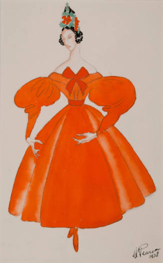 Costume design for the ballet Le Diable boiteux