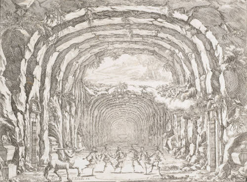 Le Nozze di Teti e Peleo, Act I, Scene 1: The Grotto of the Centaur Chiron