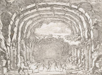 Le Nozze di Teti e Peleo, Act I, Scene 1: The Grotto of the Centaur Chiron